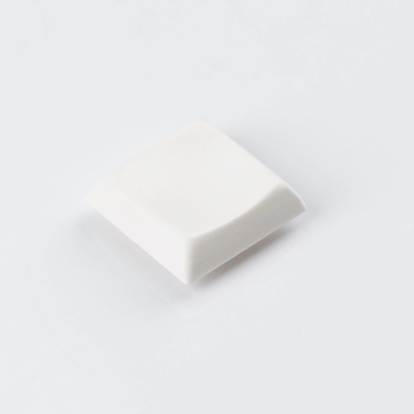 YMDK Square Round 1u Low Profile Blank Black White Keycaps PBT Material DIY for Kailh Choc 1350 Switch Mechanical Keyboard