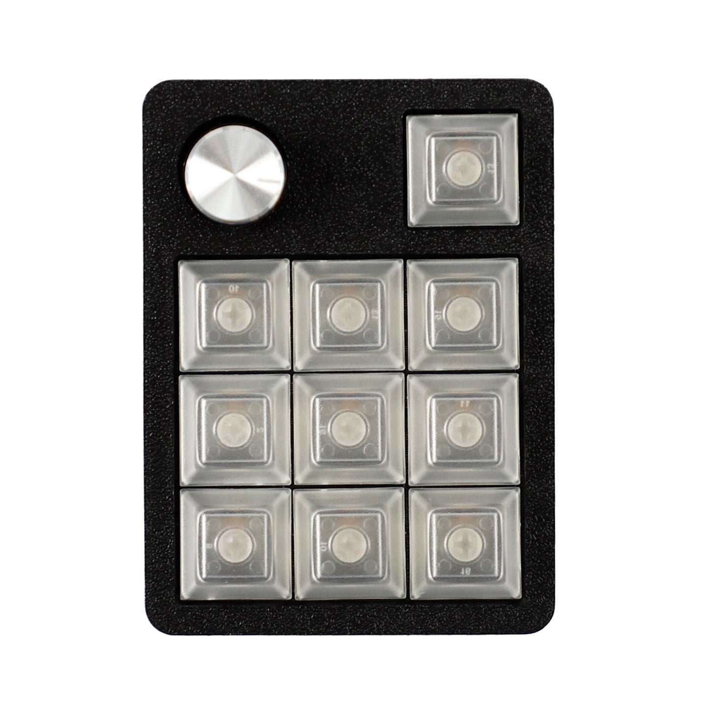CV11 11-Key Mini Mechanical Keyboard – Wired, Hot-Swap, RGB Knob & PLA 3D Printed Case, Supports VIAL Macro for Gaming & Office