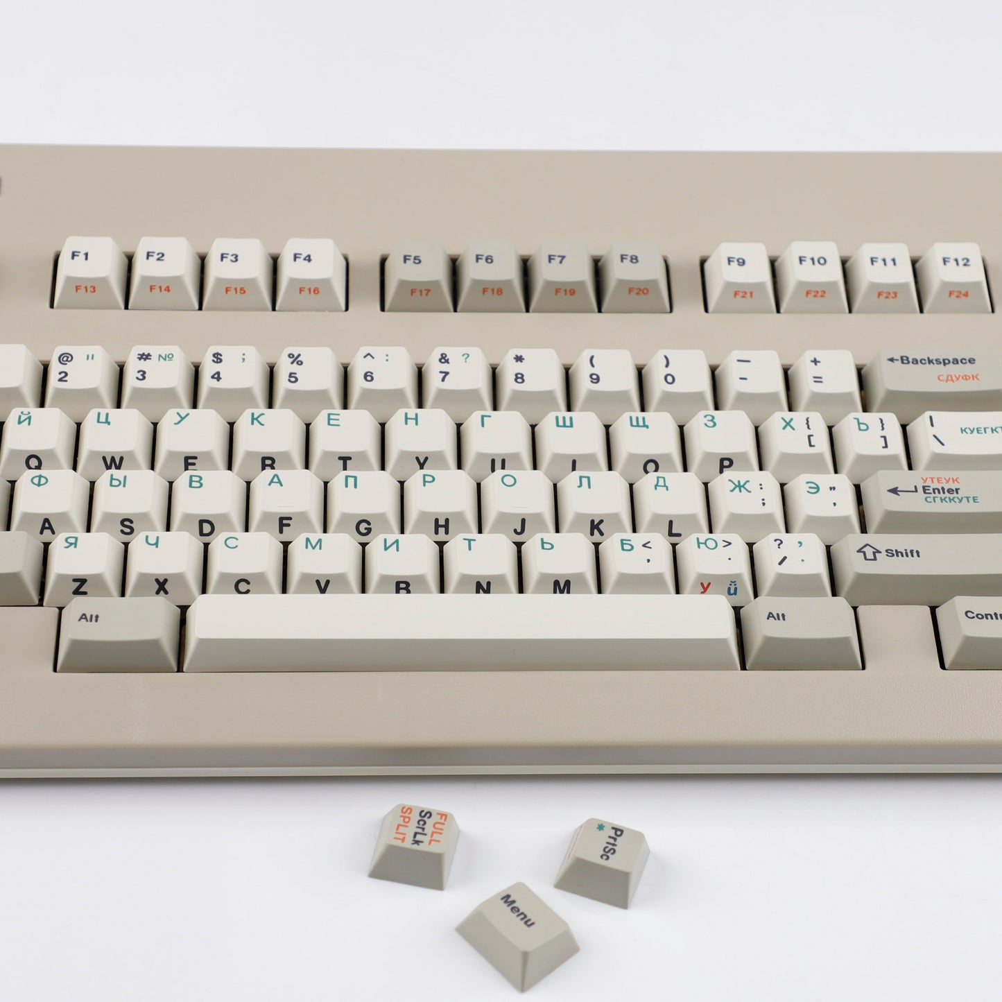 YMDK ShenPo 143 Keycaps(Dye Sub Cherry Profile PBT 1.5mm Thickness/YMD-96 YMD-75% NCR80 TKL 68 64 61 Using)
