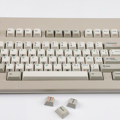 YMDK ShenPo 143 Keycaps(Dye Sub Cherry Profile PBT 1.5mm Thickness/YMD-96 YMD-75% NCR80 TKL 68 64 61 Using)