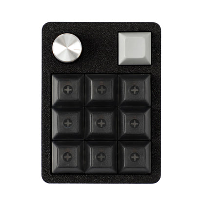 CV11 11-Key Mini Mechanical Keyboard – Wired, Hot-Swap, RGB Knob & PLA 3D Printed Case, Supports VIAL Macro for Gaming & Office
