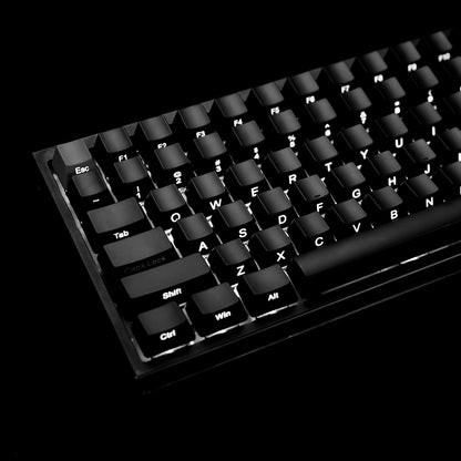 YMDK Black Side-lit 108 Keycaps(ABS OEM Profile1.5mm Thickness/108 TKL 61 Using)