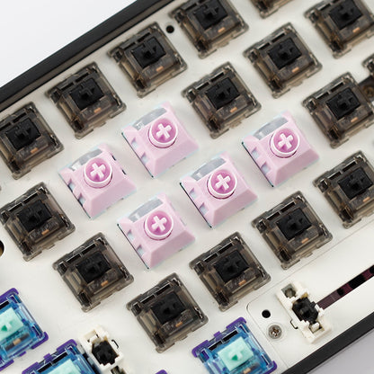 Kailh Box Saker 5-Pin Linear MX Mechanical Switches  Ultra-Short Travel Lightning-Quick Trigger Perfect for High-Performance Gaming Keyboards
