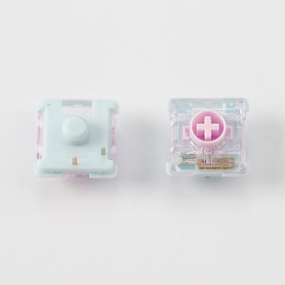 Kailh Saker 1353 3-Pin Mini Low Profile Linear Switches 0.8mm Ultra-Short Trigger 1.8mm Compact Travel Lightning-Fast Response for Pro Gaming Keyboards