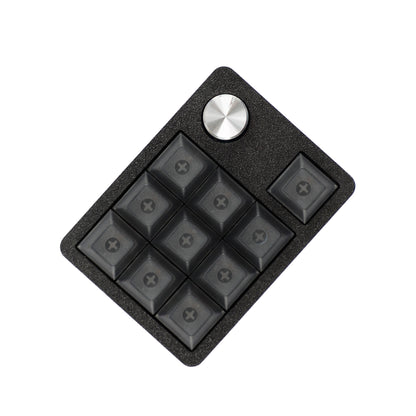 CV11 11-Key Mini Mechanical Keyboard – Wired, Hot-Swap, RGB Knob & PLA 3D Printed Case, Supports VIAL Macro for Gaming & Office