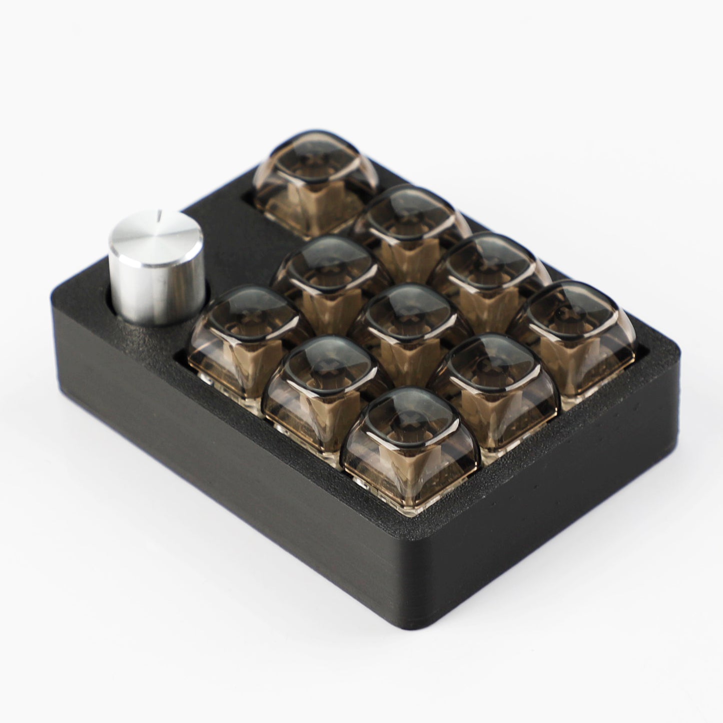 CV11 11-Key Mini Mechanical Keyboard – Wired, Hot-Swap, RGB Knob & PLA 3D Printed Case, Supports VIAL Macro for Gaming & Office