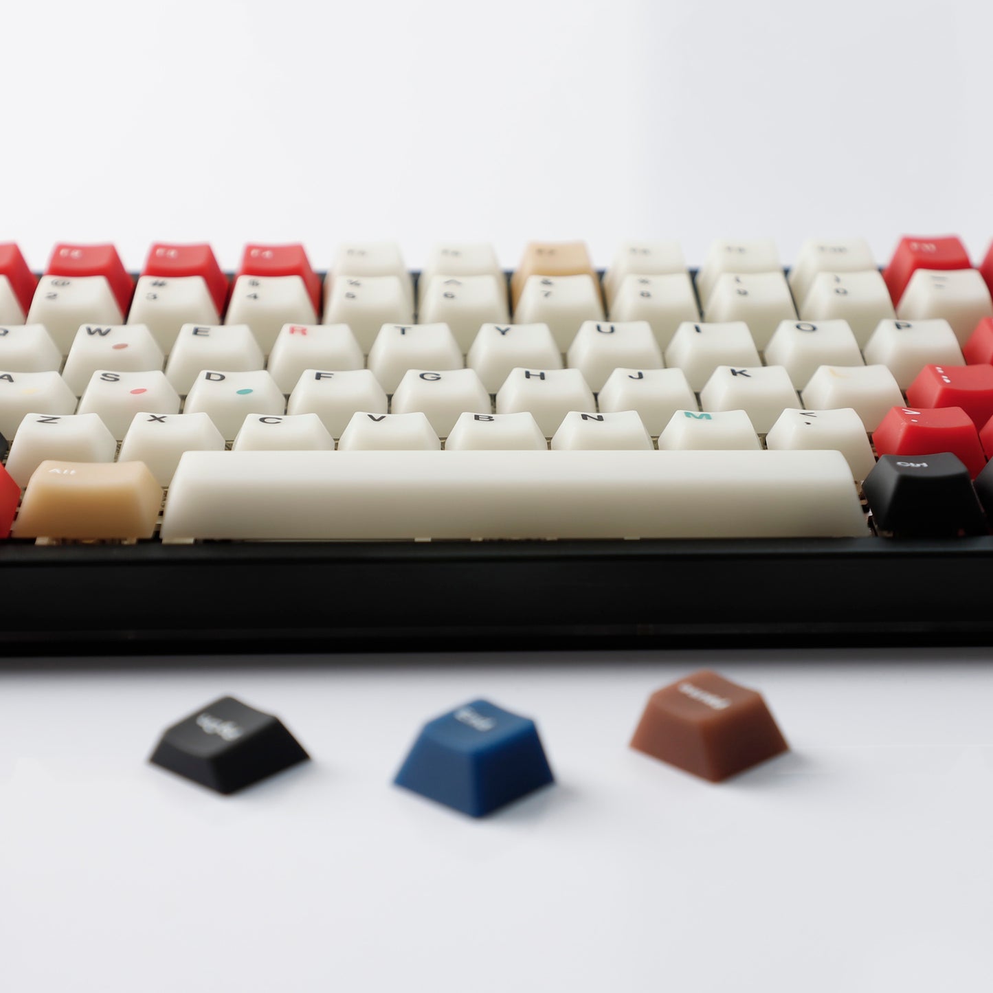 YMDK 102 Keys Cherry Profile Keycaps – Retro Fog Light Soft Jade Theme | PC Top Print, Compatible with 61/64/68/84/87 MX Mechanical Keyboards