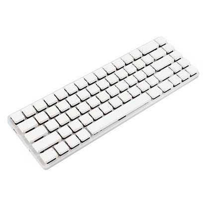 White PBT 115 keys Blank Low Profile Keycaps Compatible with Keychron Pro Max Low Profile MX Mechanical Keyboard DIY