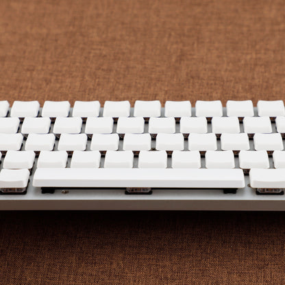 White PBT 115 keys Blank Low Profile Keycaps Compatible with Keychron Pro Max Low Profile MX Mechanical Keyboard DIY