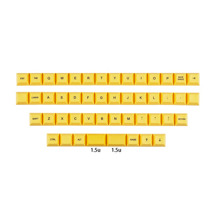 DSA 48 Keycaps(PBT 1.4mm Thickness/Planck Filco Ergodox Using)
