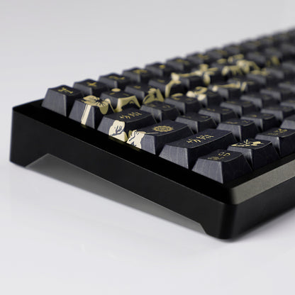 YMDK Dawn of the Other Shore Theme Keycaps Full Set 128 Keys PBT Dye Sub Cherry Profile Keycap for MX Mechanical Keyboard