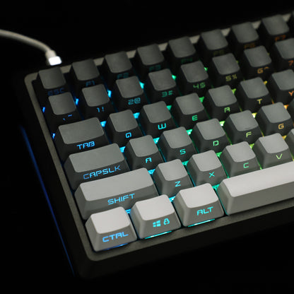 YMDK OEM Profile 133 Side-lit Keycap（PBT Double Shot Shine Through Backlit ）