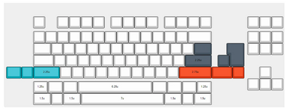 NCR80 R2 R3 80% Soldering Hot Swappable PCB FR4 Plate VIAL VIA Type C Detachable Support Mx and Alps Switches