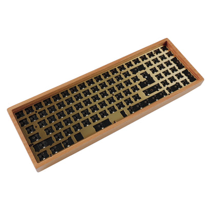 YMDK NYM96 Pro Fully Programmable Hotswap RGB PCB Walnut Beech Case Wood Support ANSI DIY Kit(RGB South Facing Kit)