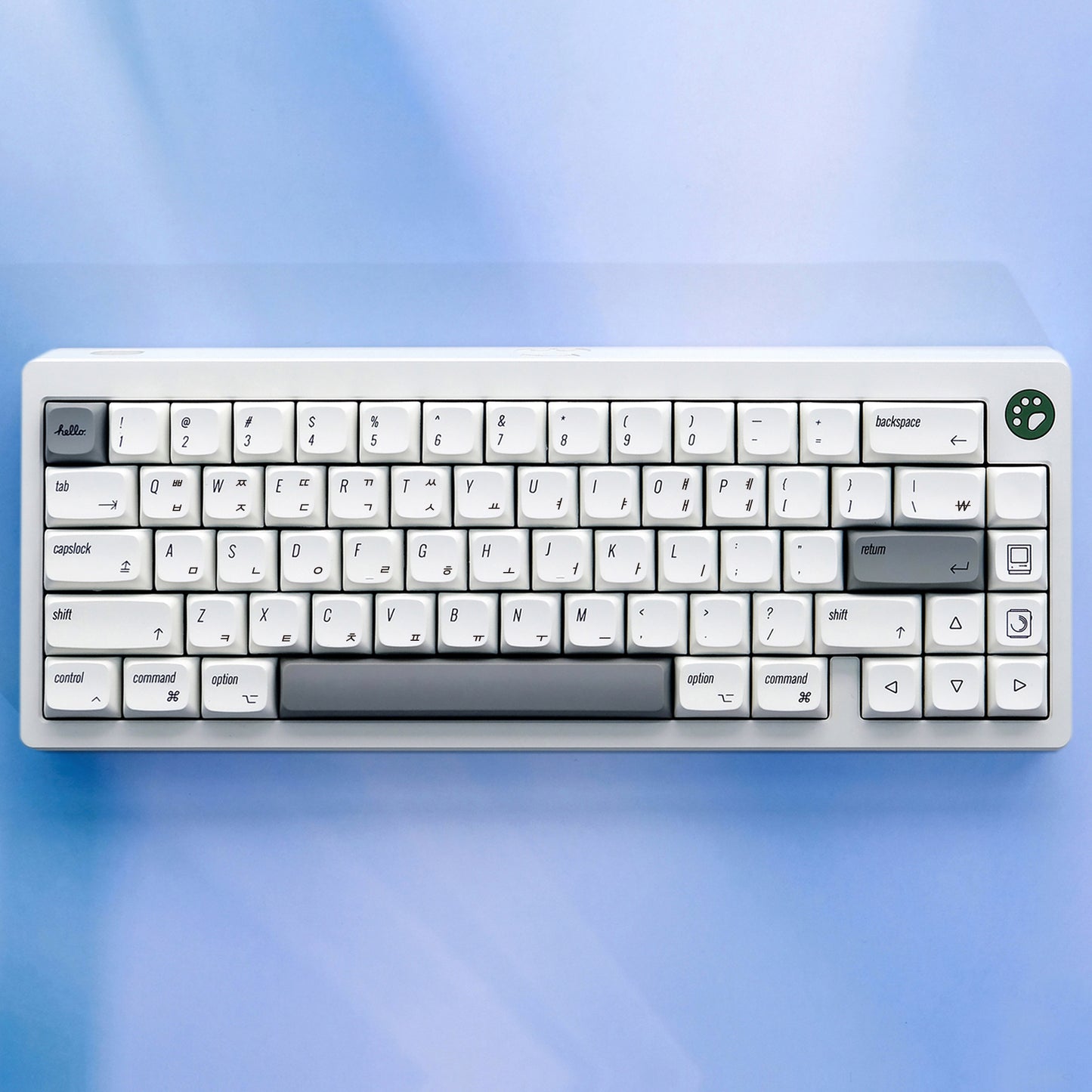 YMDK 139 Mac Keycaps Cherry XDA v2 Profile Normcore Style Gray White Dye Sub PBT White For 104 TKL 60% 96 84 68 64 MX Switches Keyboard