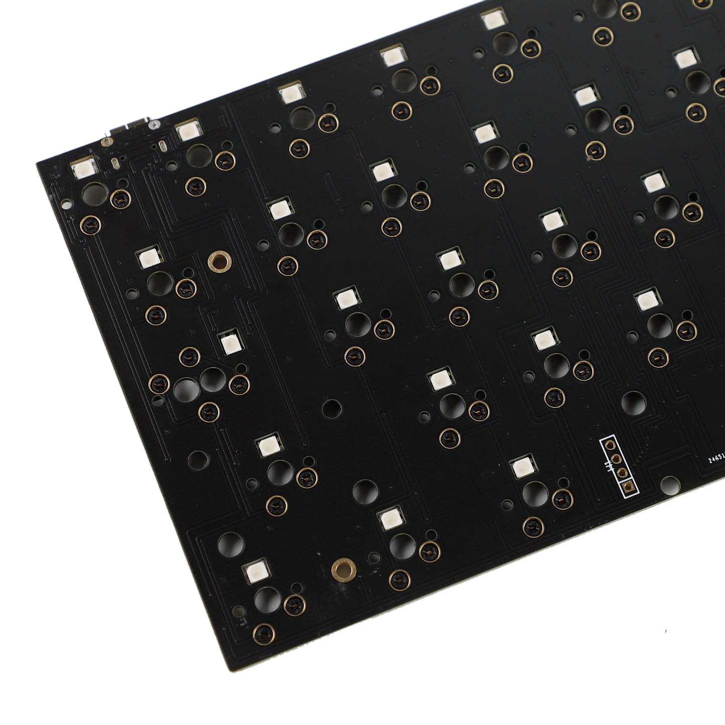 YMD-65% ZJ68 Hotswap RGB North Facing PCB(VIA VIAL Programmable)