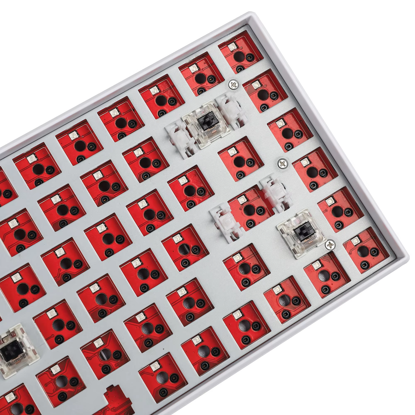 NC 84 Keys 75% RGB Detachable USB Wired Bluetooth 2.4G Three Mode Hotswap Kailh Socket DIY Kit