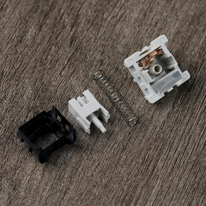 Leobog GrayWood V4 Switch 5 Pin Linear POM HiFi Switches for Custom Mechanical Keyboard