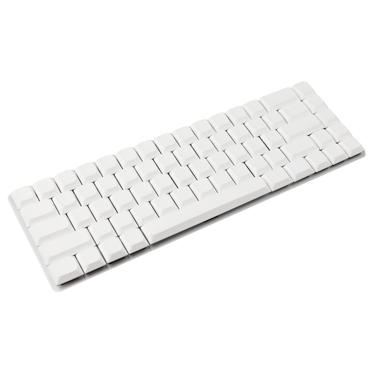YMDK Ultra-Slim Style Blank Mx Low Profile Dye Sub PBT Keycaps for Mx 61 64 68 75 84 87 96 108 Layout Mechanical Keyboard
