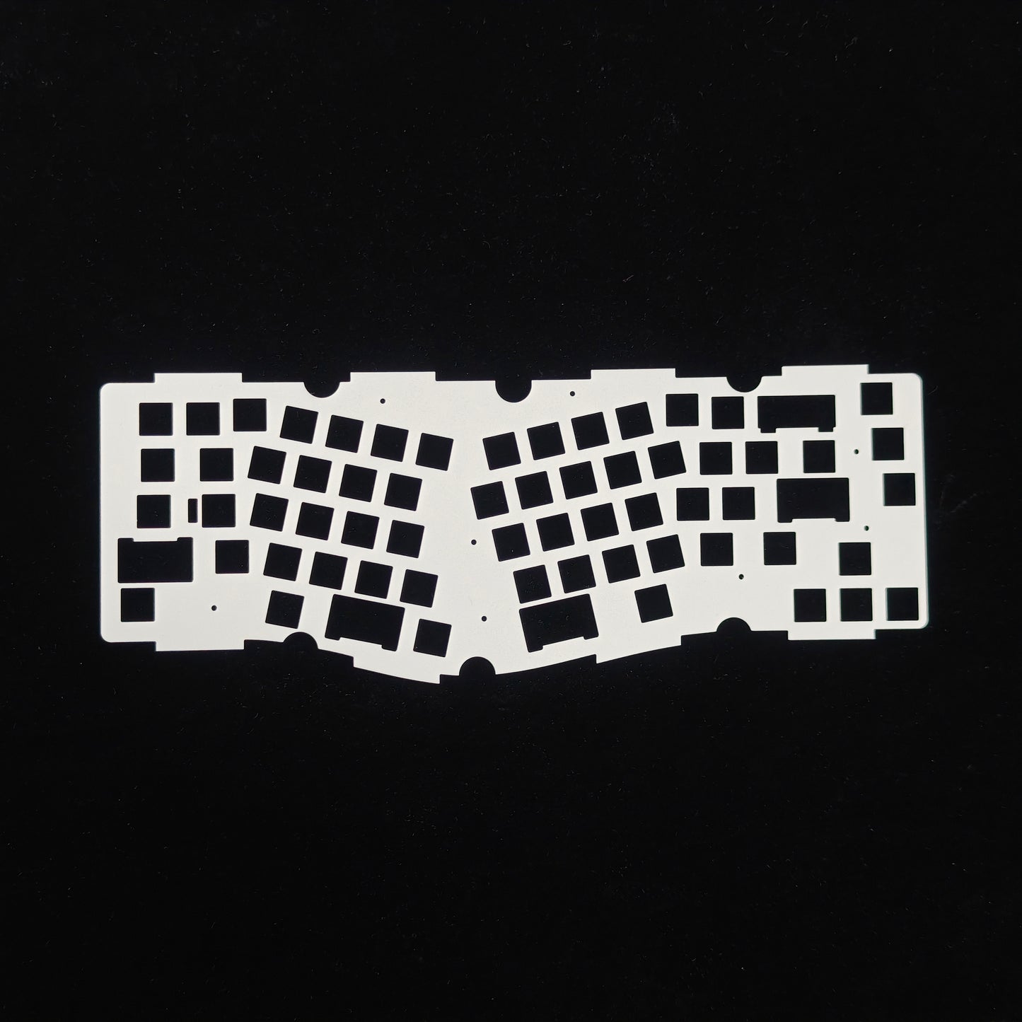 YMDK Wings Ble Bluetooth Wired Retro Hot Swappable Alice Gasket Mechanical Keyboard Kit（ VIA Type C PCB Plastic Case ）