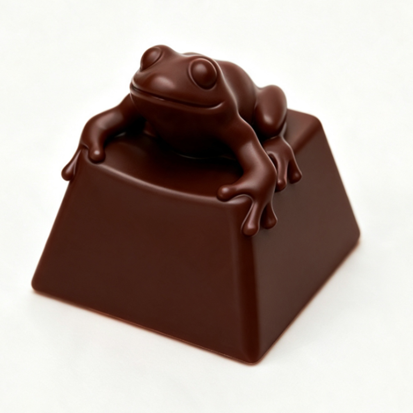 YMDK Esc Key Cute Frog Novelty Keycap Personalized Handmade Resin Creativity Custom Keycaps for MX Mechanical Keyboards