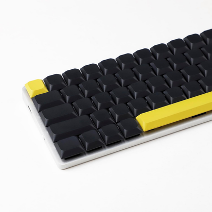 YMDK Ultra-Slim Style Blank Mx Low Profile Dye Sub PBT Keycaps for Mx 61 64 68 75 84 87 96 108 Layout Mechanical Keyboard