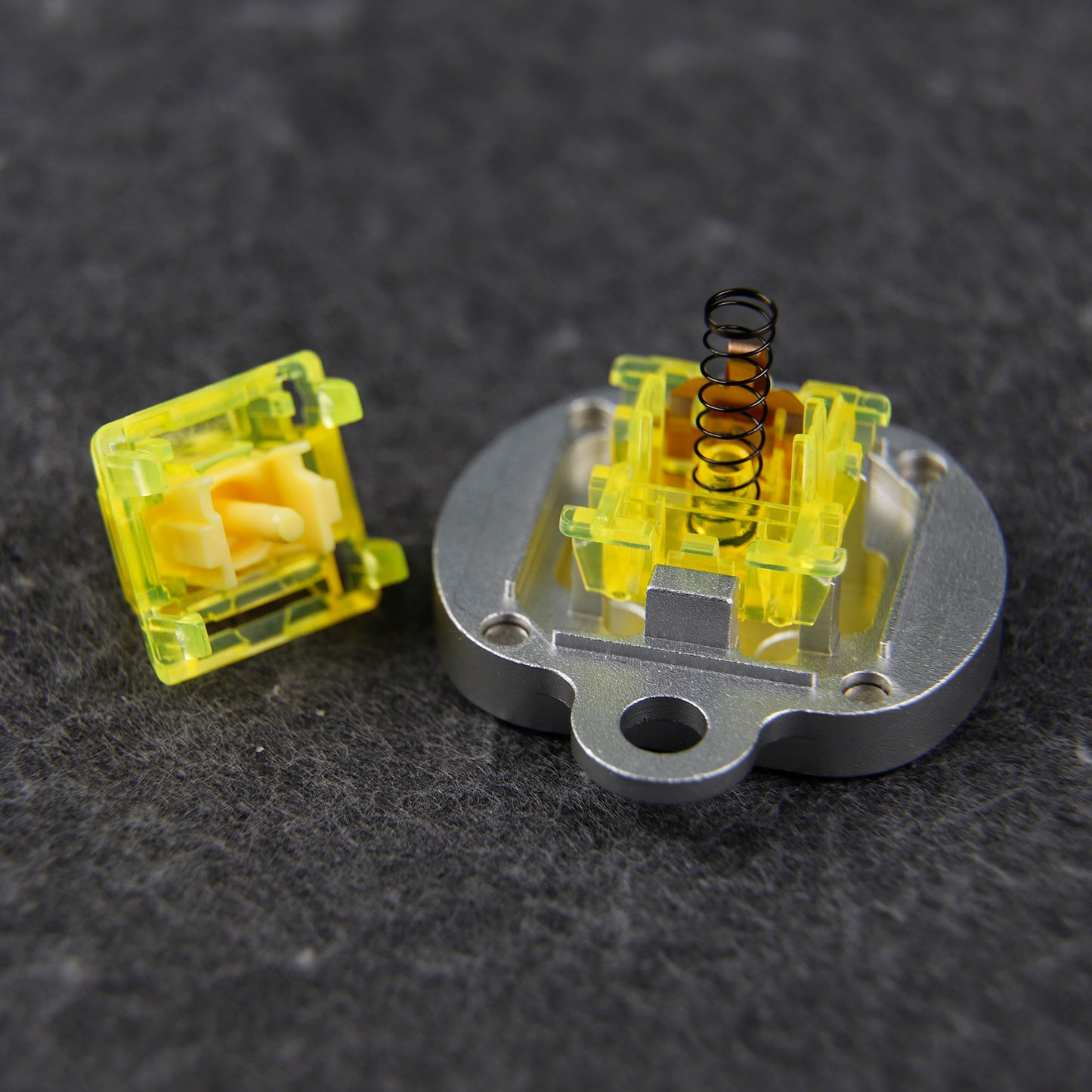 Gateron Ink Series V2 Switch（5 pin Transparent Smokey Black Red Yellow Blue）