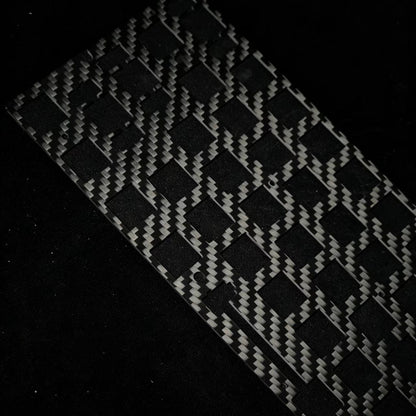 YMDK 60% Layout Switch Plate, Immersion Gold FR4 / Carbon Fiber Keyboard Positioning Plate Compatible with Wooting 60HE Mechanical Keyboard