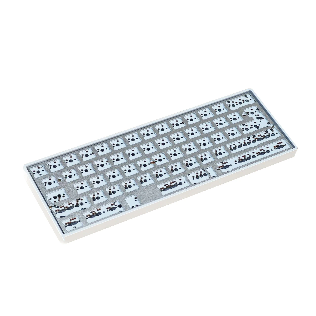 YMDK Customized GH60 64 YMD64XS Minila DIY Kit Aluminum CNC Case Plate Type C PCB For 60% 64 ANSI ISO Mechanical Keyboard Kit