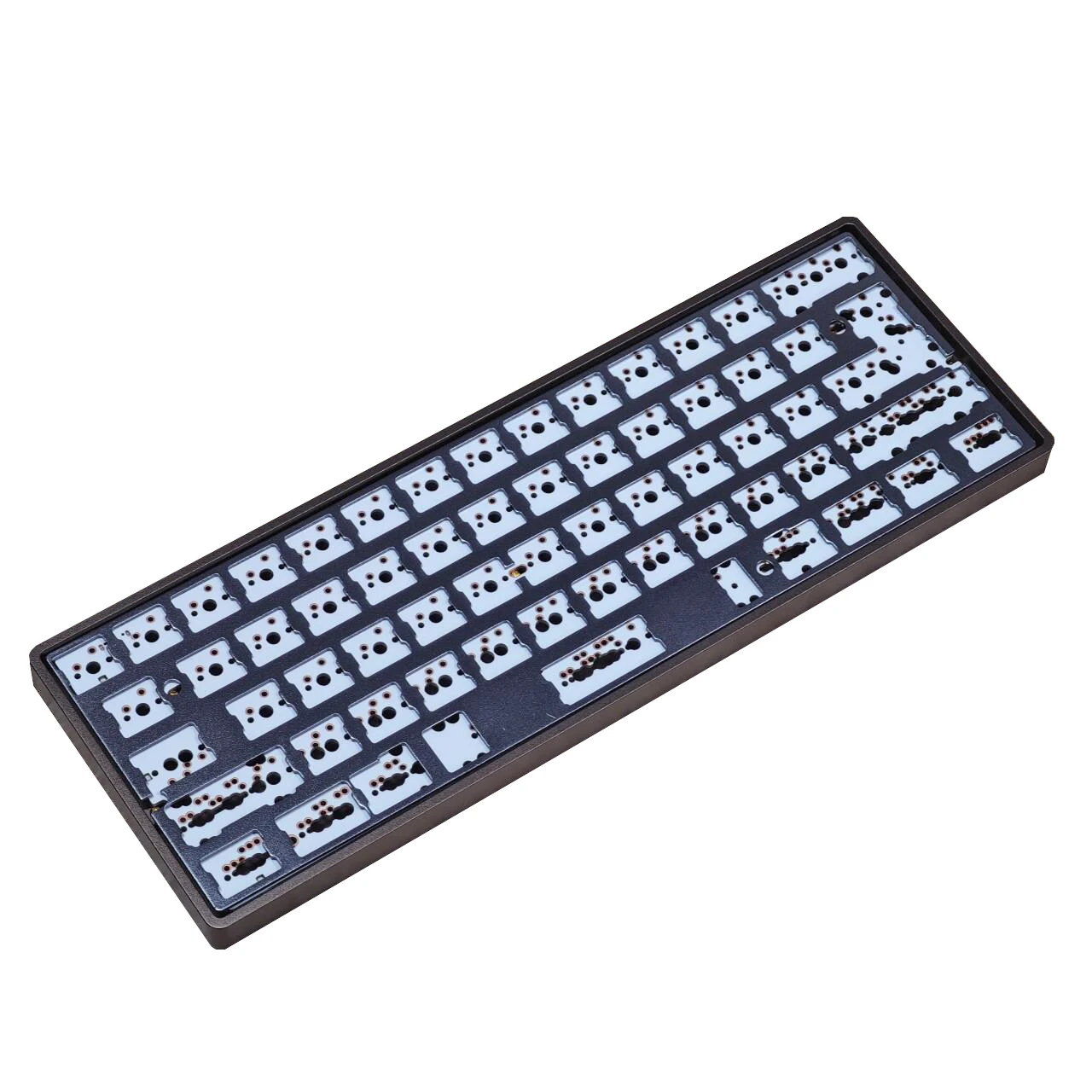 YMDK Customized GH60 64 YMD64XS Minila DIY Kit Aluminum CNC Case Plate Type C PCB For 60% 64 ANSI ISO Mechanical Keyboard Kit