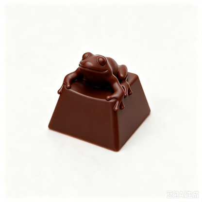 YMDK Esc Key Cute Frog Novelty Keycap Personalized Handmade Resin Creativity Custom Keycaps for MX Mechanical Keyboards