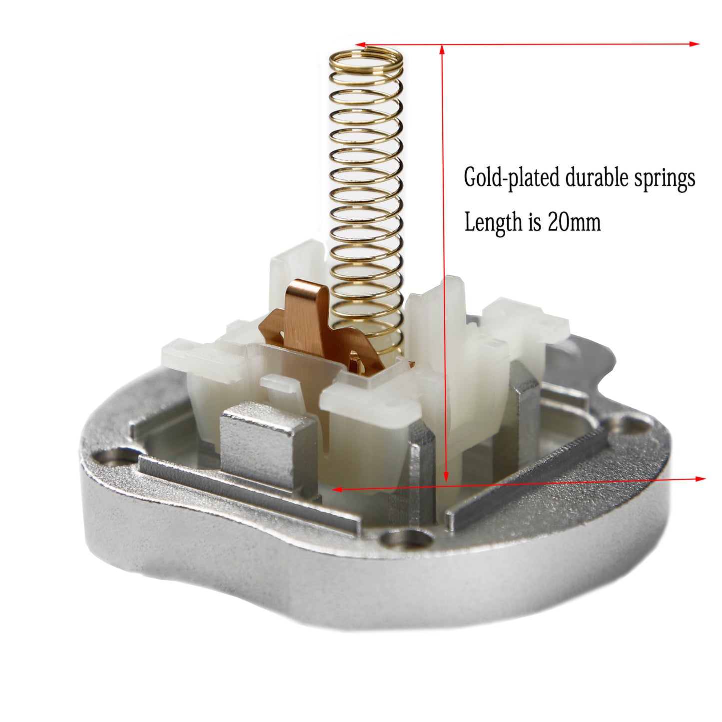 Gateron Baby Racoon Switches(SMD 5 Pin Pre-lubed)