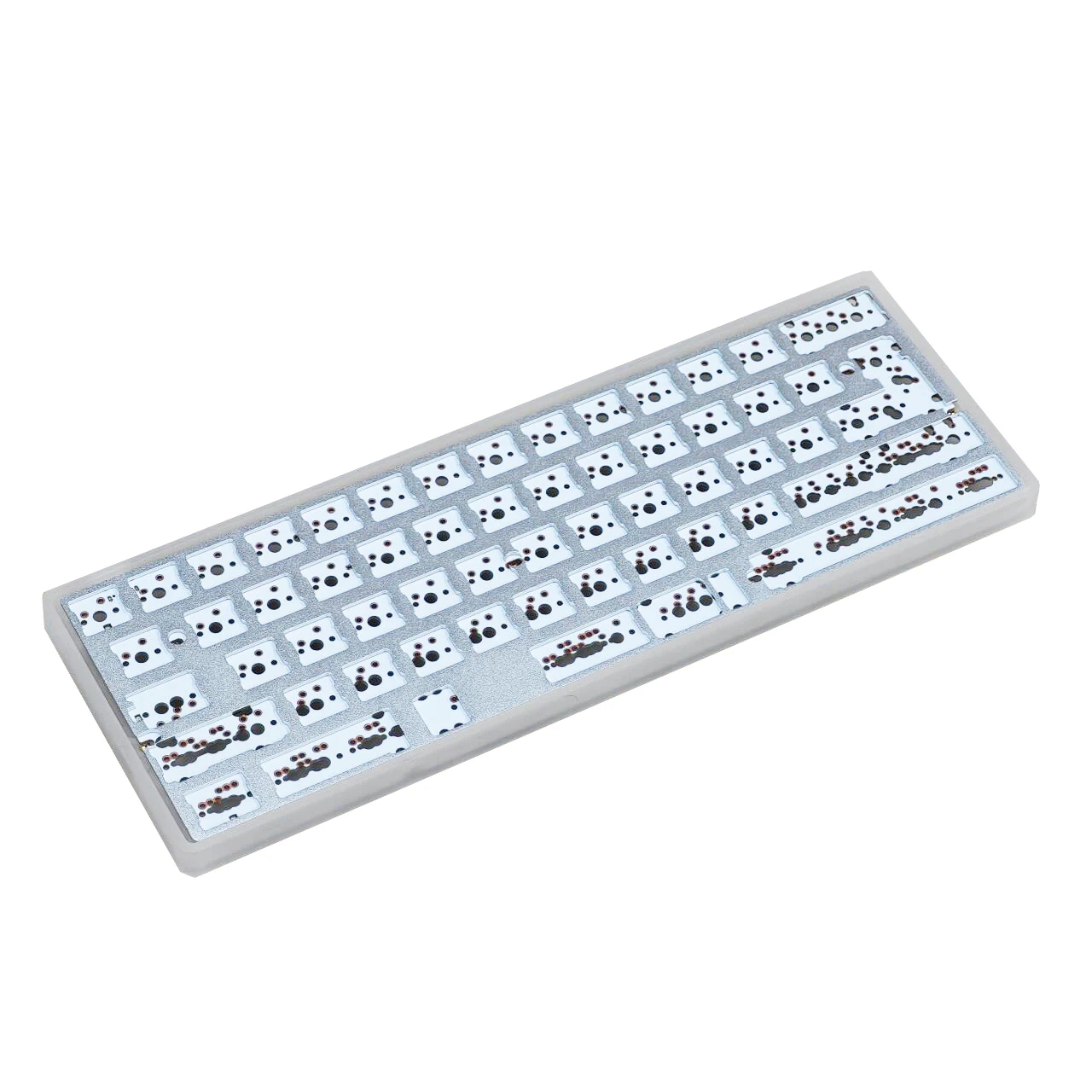 YMDK Customized GH60 64 YMD64XS Minila DIY Kit Aluminum CNC Case Plate Type C PCB For 60% 64 ANSI ISO Mechanical Keyboard Kit