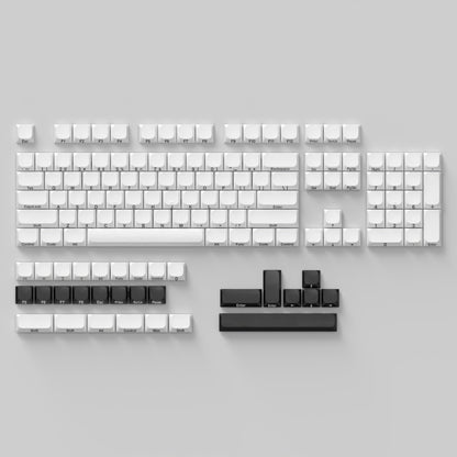 YMDK Ultra-slim Low profile keycap Side Print MX Series PBT Keycap for 61/64/75/87/96 ultra-slim keyboard