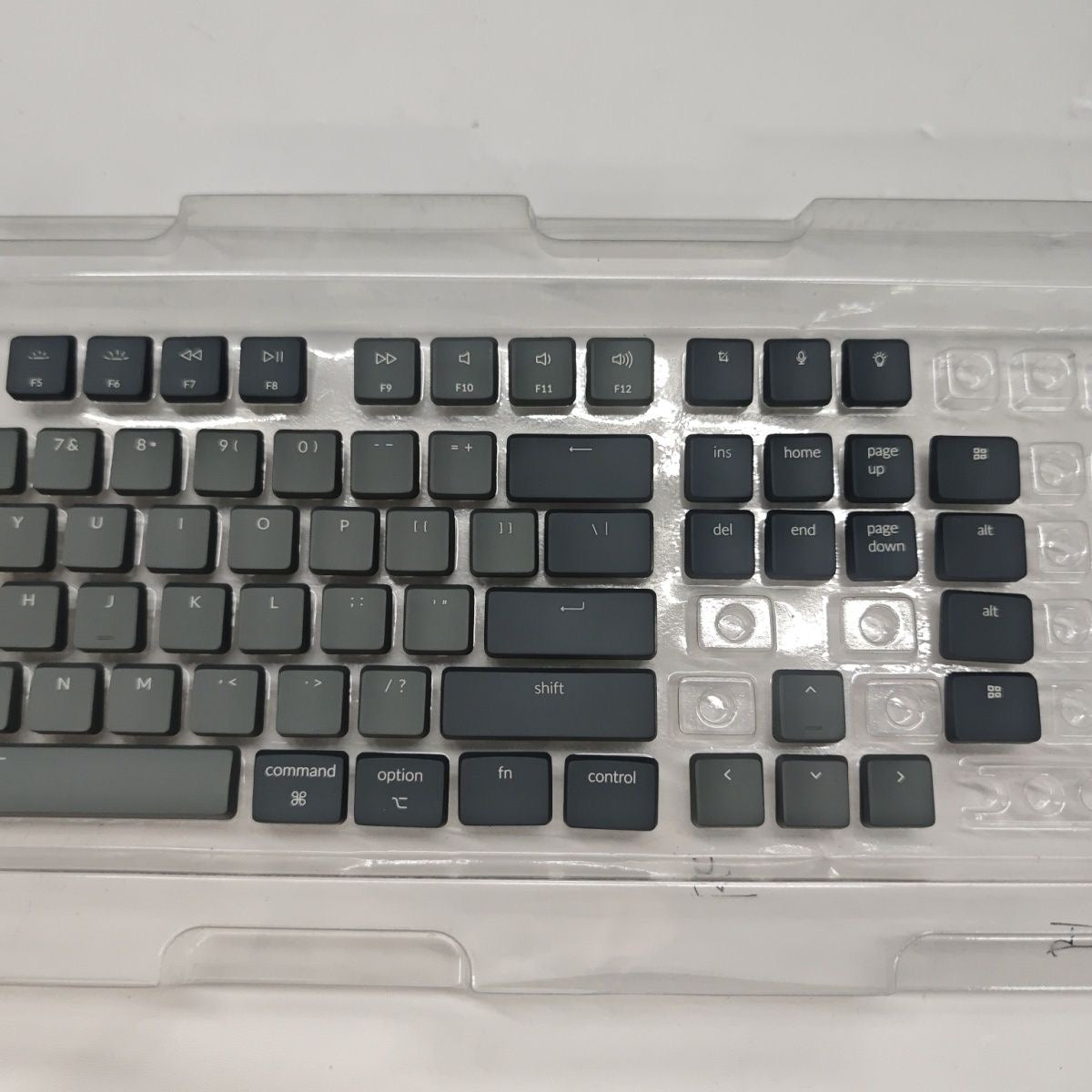 87‑Key Cross Stem Keycaps for Keychron K1, Compatible with Optical Switch Version & Offset Stabilizer Mechanical Keyboard