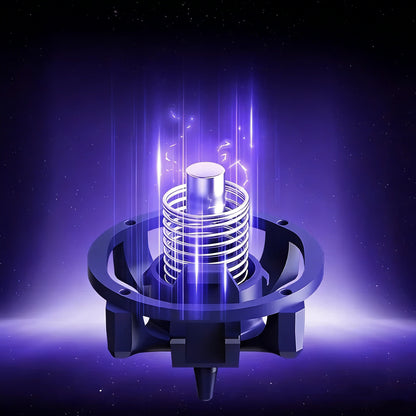 UFO Magnetic Switch Deep Clacky Sound Hot Swap 40gf Magnetic Linear Switches for Keyboard Hall Effect Keyboard RGB