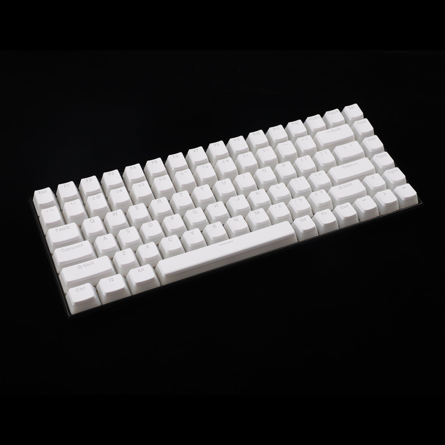 Pudding 156 Backlit Keycaps(OEM Profile Double Shot/Corsair Razer Ducky SF KBD75 Tada68 Using)