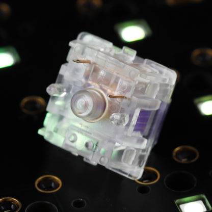 10-Pack Gateron Zealio V2 Purple Switch Tactile 62g 65g 67g 78g 5pin SMD RGB mx Stem Switch for Mechanical Keyboard