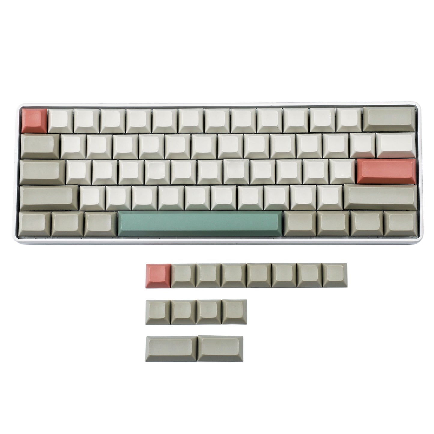 75 Dye Sub DSA Profile 9009 Keycaps(French De UK Italian Spain ISO/GH60 XD64 GK64 Tada68 Using)