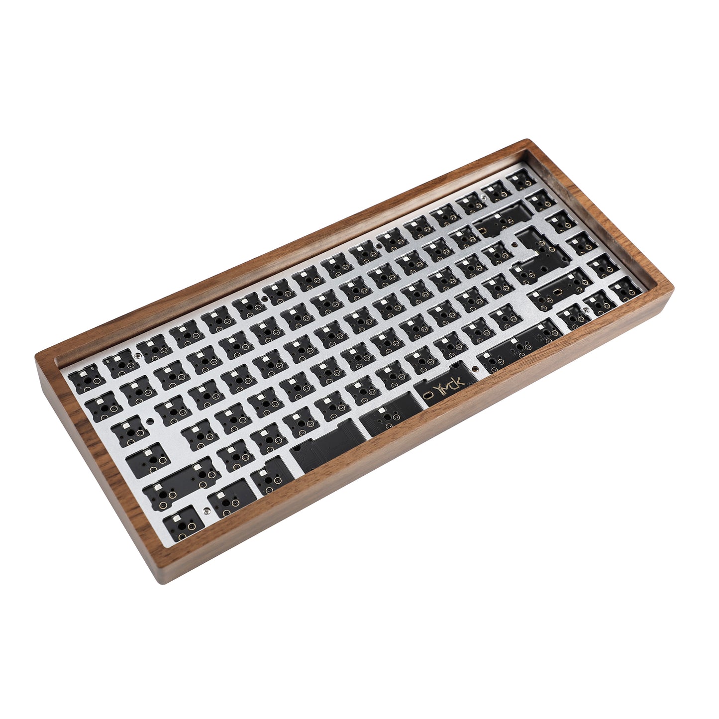 YMD75% YMD84 Wood RGB Kit(ANSI or ISO Layout North Facing VIA VIAL Fully Programmable)