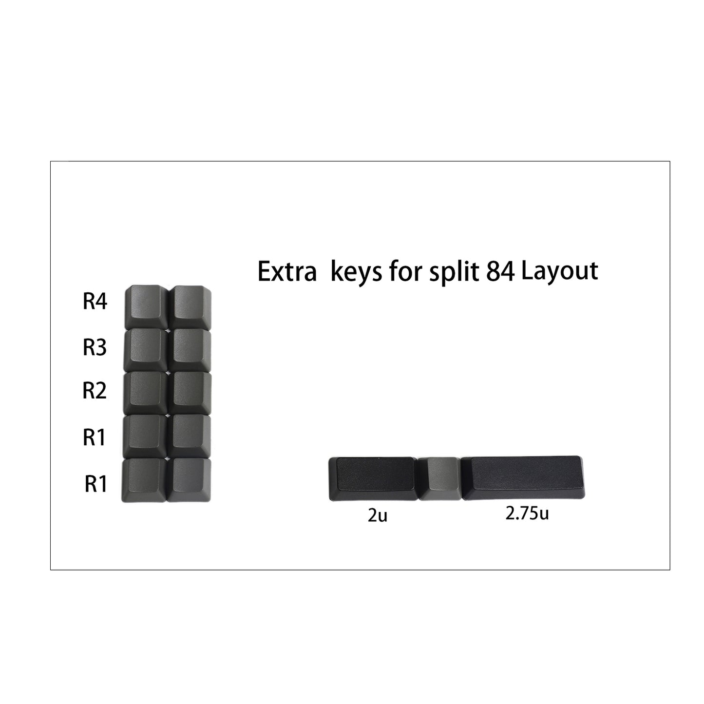 YMDK 125 Laser-Etched Custom Keycaps(OEM Profile PBT 1.5mm Thickness/Filco YMD96 RS96 YMD75 KBD75 FC980M VEA 75% Using)