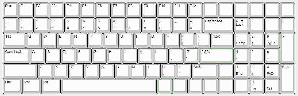 YMD-96 Hotswap QMK Underglow PCB(V1 South Facing and V2 North Facing/Melody-96 NYM-96 96-Wood Kit Using)