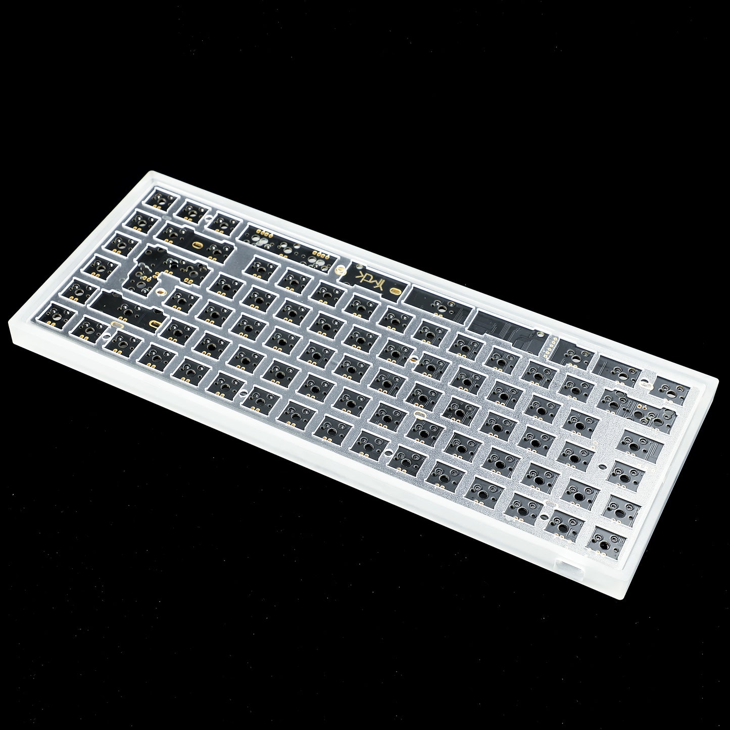 YMD-75% 84 Acrylic Kit(Standard QMK YMD-75% 84 V3 Hotswap Kit Or V2 Soldering Kit/ANSI And ISO Supported)