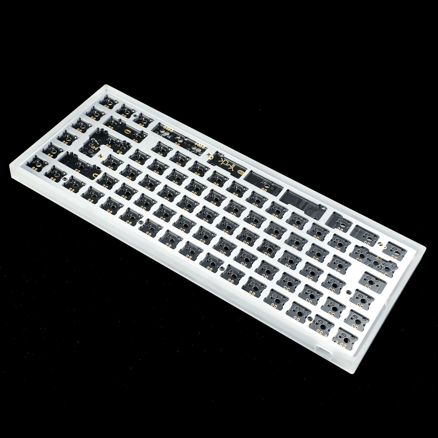 YMD-75% 84 Acrylic Kit(Standard QMK YMD-75% 84 V3 Hotswap Kit Or V2 Soldering Kit/ANSI And ISO Supported)