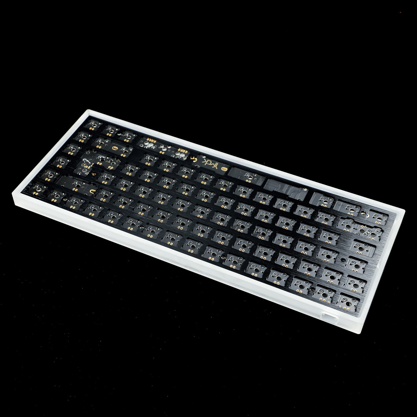 YMD-75% 84 Acrylic Kit(Standard QMK YMD-75% 84 V3 Hotswap Kit Or V2 Soldering Kit/ANSI And ISO Supported)