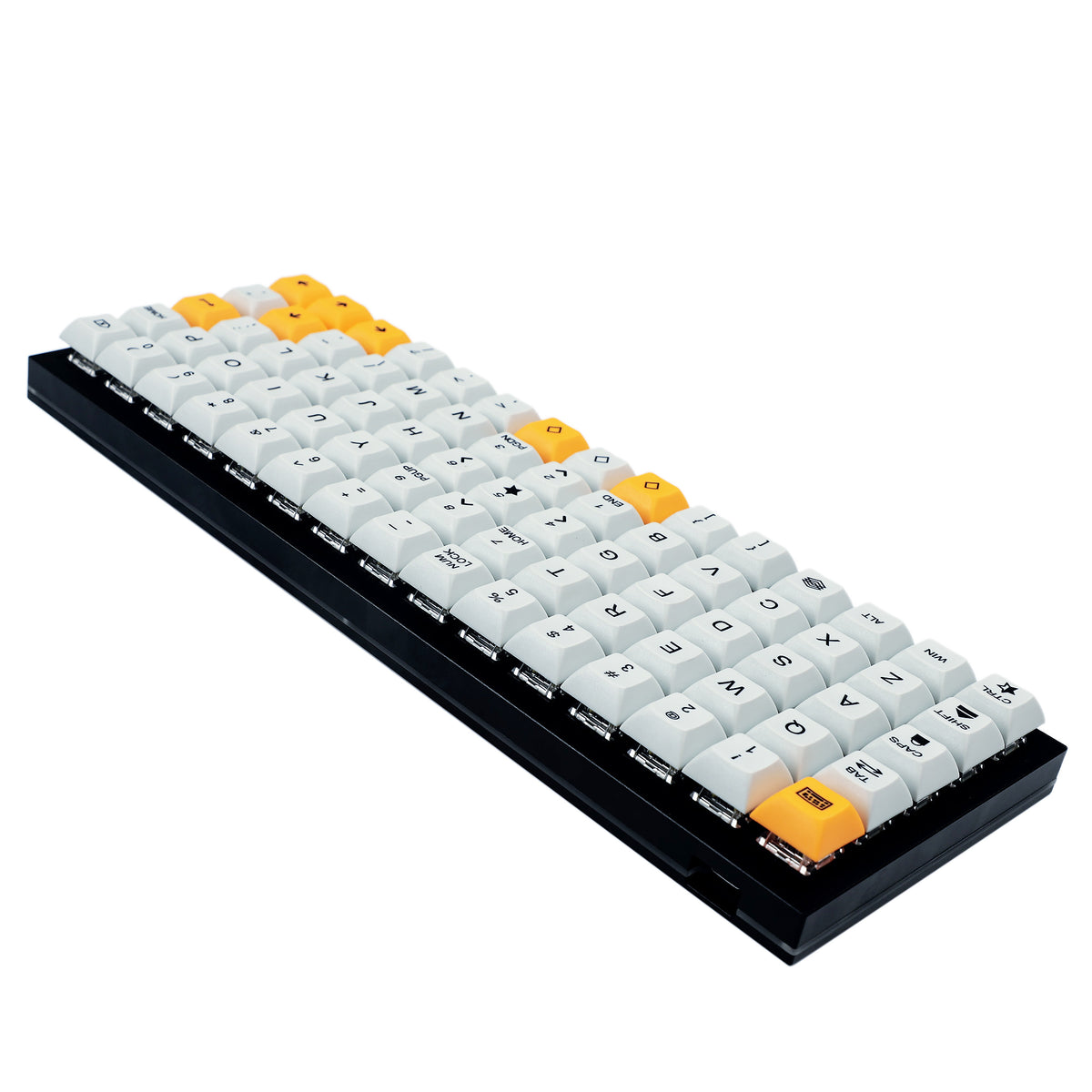 Idobao x YMDK ID75 Aluminum And Acrylic Layer Kit(VIA Hotswap Supporte