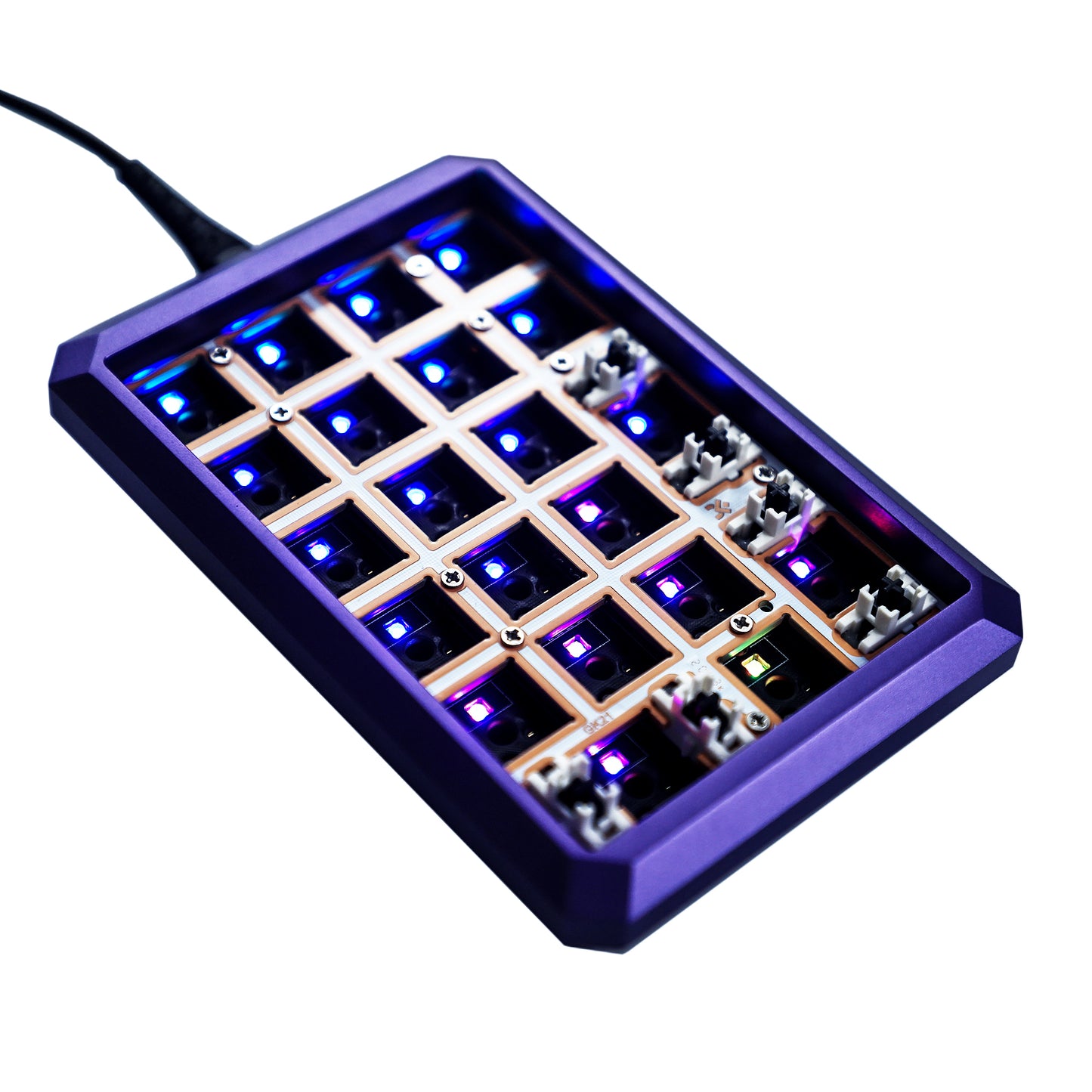GK21S Aluminum Case Kit(RGB Hot Swap PCB With Independent Driver/Wired And Bluetooth)