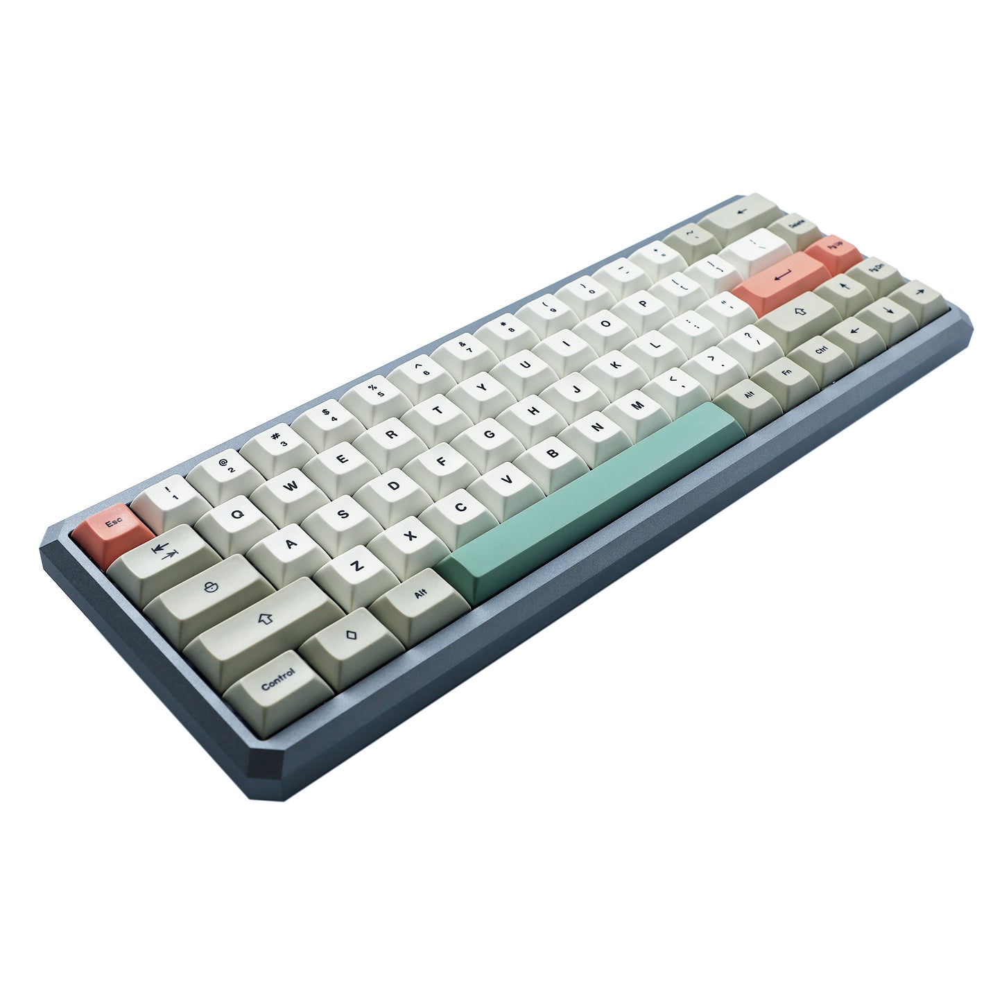 GK68 Aluminum/PC Case Kit(RGB Hotswap PCB/Bluetooth Or Wired Programmable)