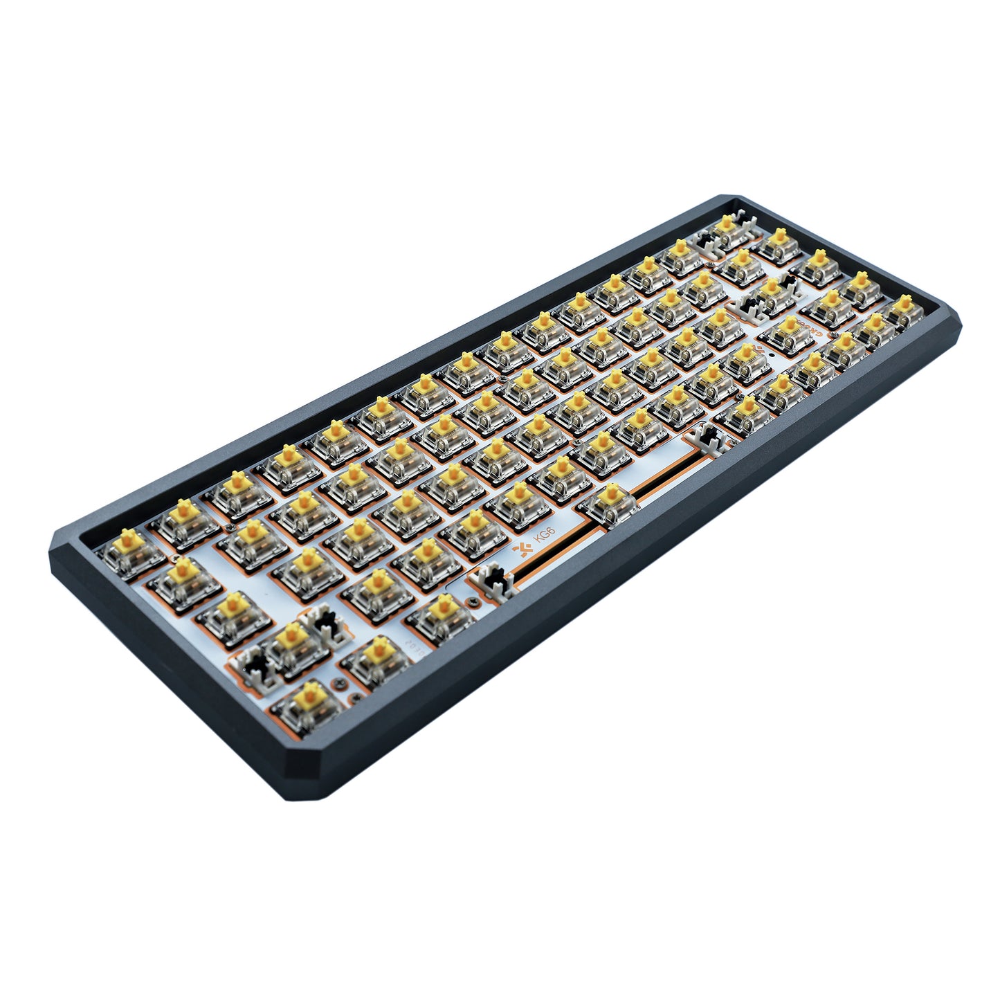 GK68 Aluminum/PC Case Kit(RGB Hotswap PCB/Bluetooth Or Wired Programmable)