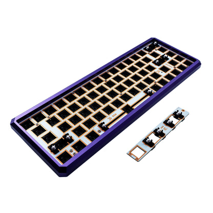 GK68 Aluminum/PC Case Kit(RGB Hotswap PCB/Bluetooth Or Wired Programmable)